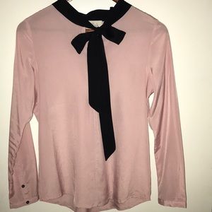 Olive & Oak- Chic pink blouse